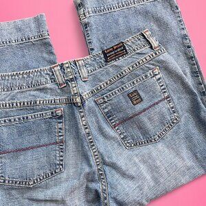 Vintage 90s Lucky Brand low rise denim crop capris